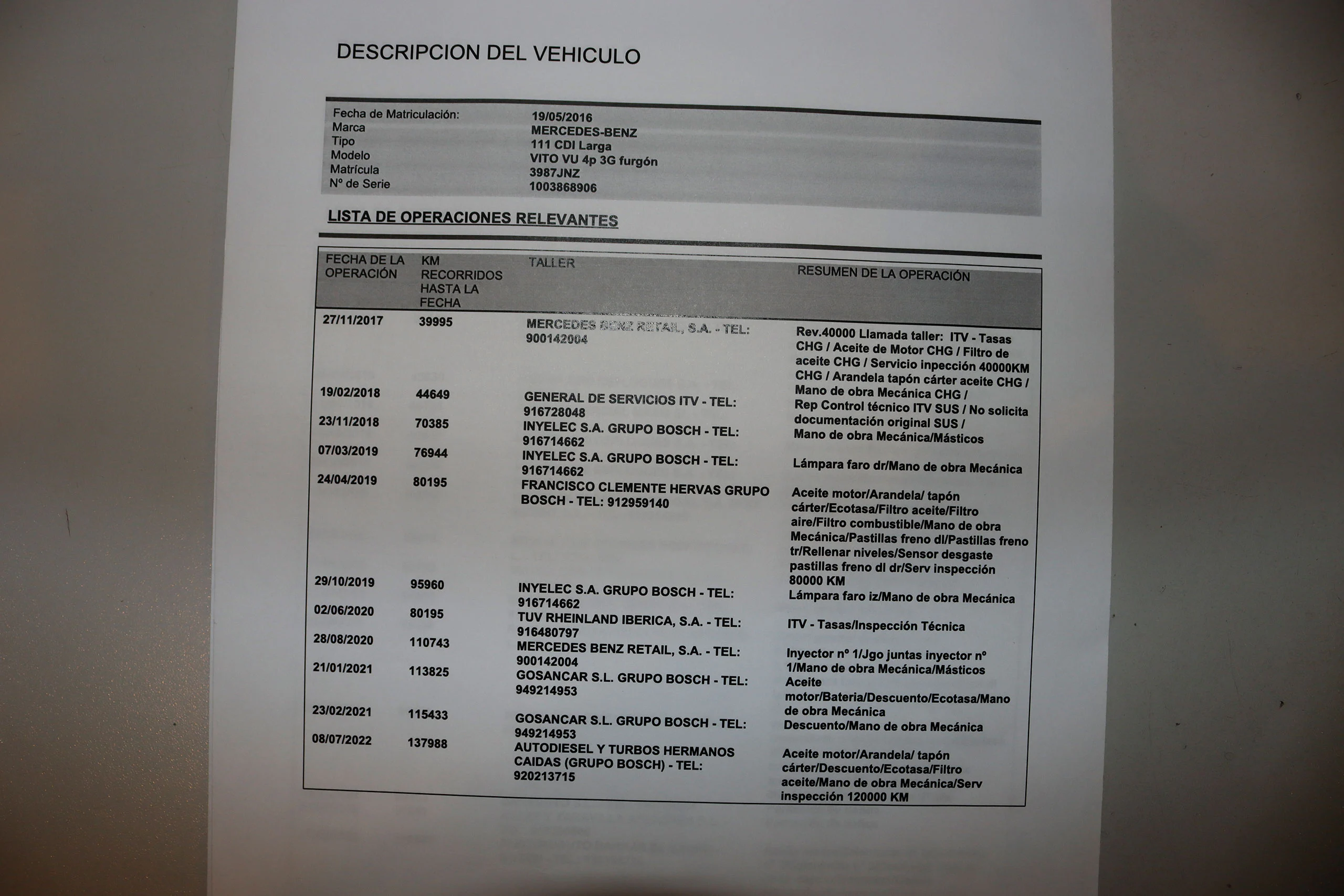 Mercedes-benz Vito VITO Furgon Largo 115cv # IVA DEDUCIBLE, NAVY - Foto 39