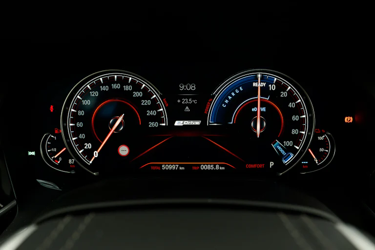 BMW 740 2.0 iPerformance Exclusive 326cv 4P Auto # IVA DEDUCIBLE, NAVY, CUERO, TECHO foto 19