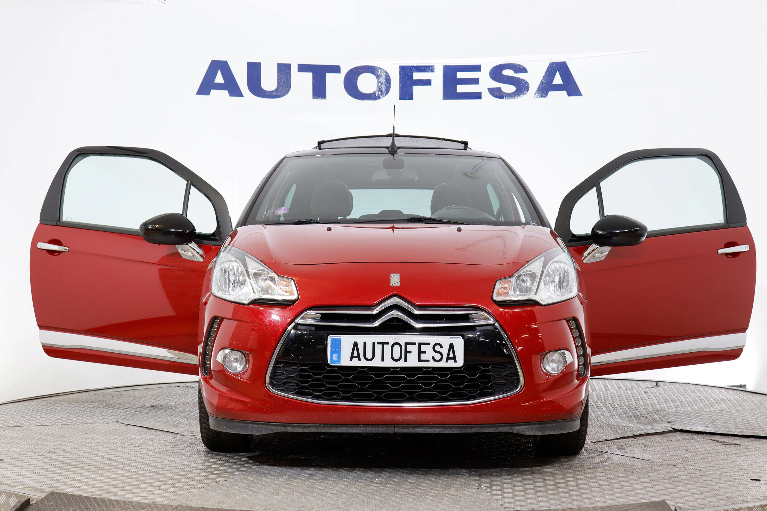 DS DS 3 1.2 CABRIO 110cv SO CHIC 3P S/S # NAVY, PARKTRONIC - Foto 14