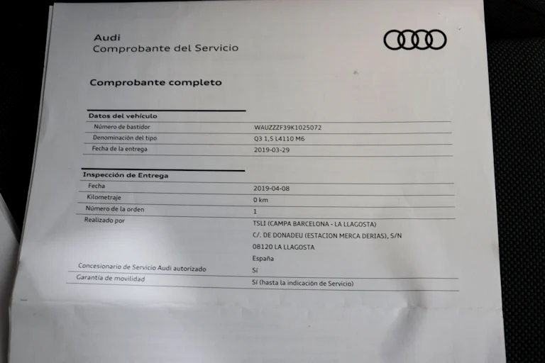 Audi Q3 35 TFSI ADVANCE 1.5 TSI 150cv 5P S/S # IVA DEDUCIBLE, NAVY, FAROS LED foto 27