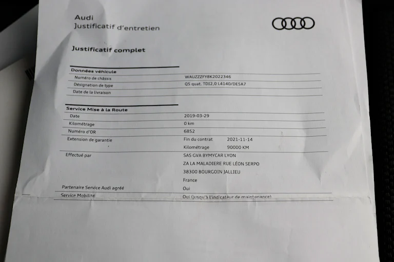Audi Q5 40 TDI QUATTRO S-LINE 190cv Auto 5P S/S # NAVY, TECHO ELEC PANORAMICO, FAROS LED foto 27